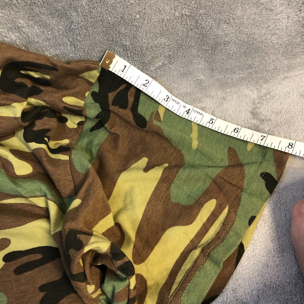 Men's XL Rothco Heavyweight Short Sleeve Military Camo T-Shirt - Picture 7 of 9